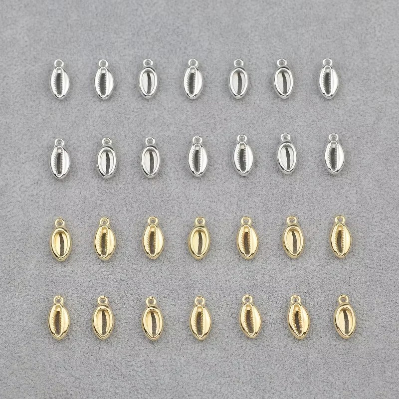 100 Buzios con enganche 17*8MM
