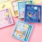 Diario intimo con llave y lapicera