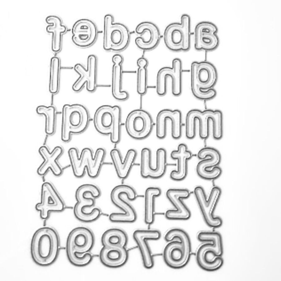 Troquel alfabeto 29902