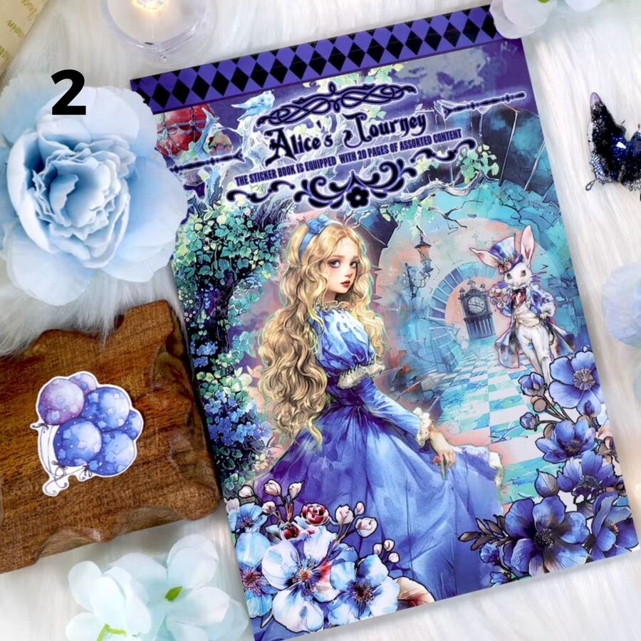 Libro stickers varios materiales colección Moments