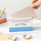 Pack note cards