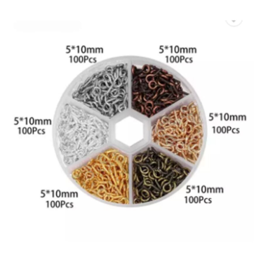 CAJA DE PITONES 6 COLORES