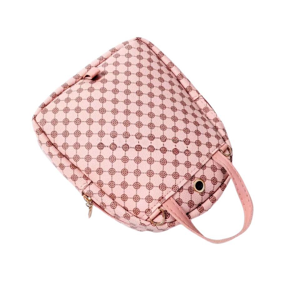 MOCHILA CHICA CON ACCESORIO Y CORREA