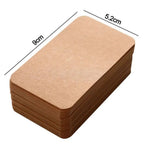 Caja 100 tarjetas para tags