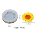 Molde de silicona girasol