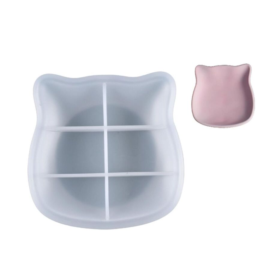 Molde silicona bandeja gato - 30080