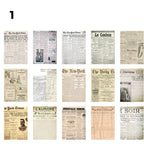 Set papeles vintage grandes