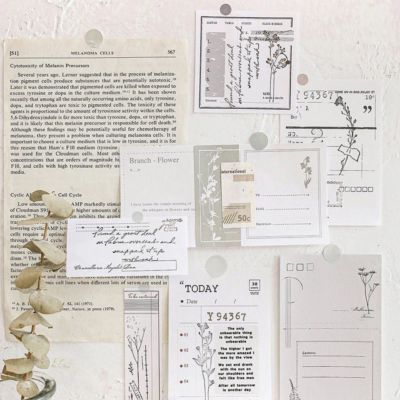 Tarjetas decorativas / etiquetas (20 unidades)