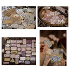 Pack stickers retro labels