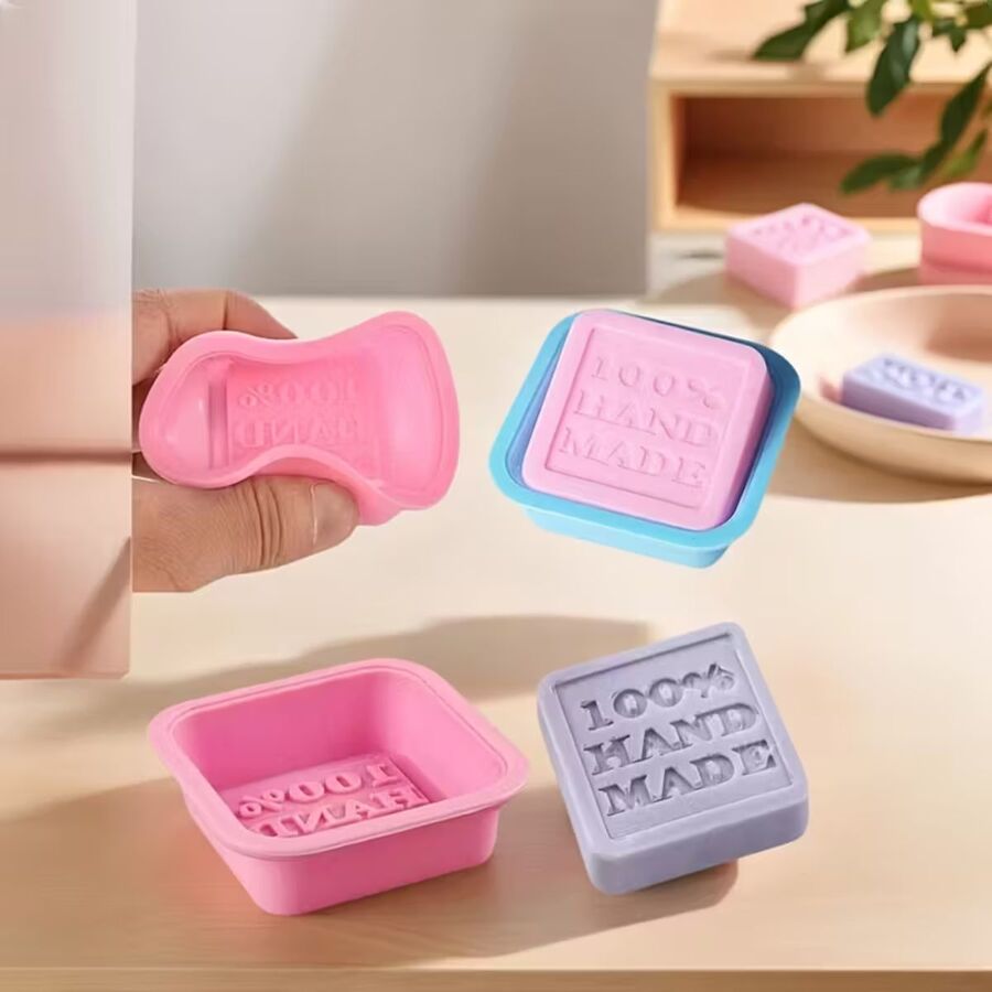 Molde De Silicona Para Jabón