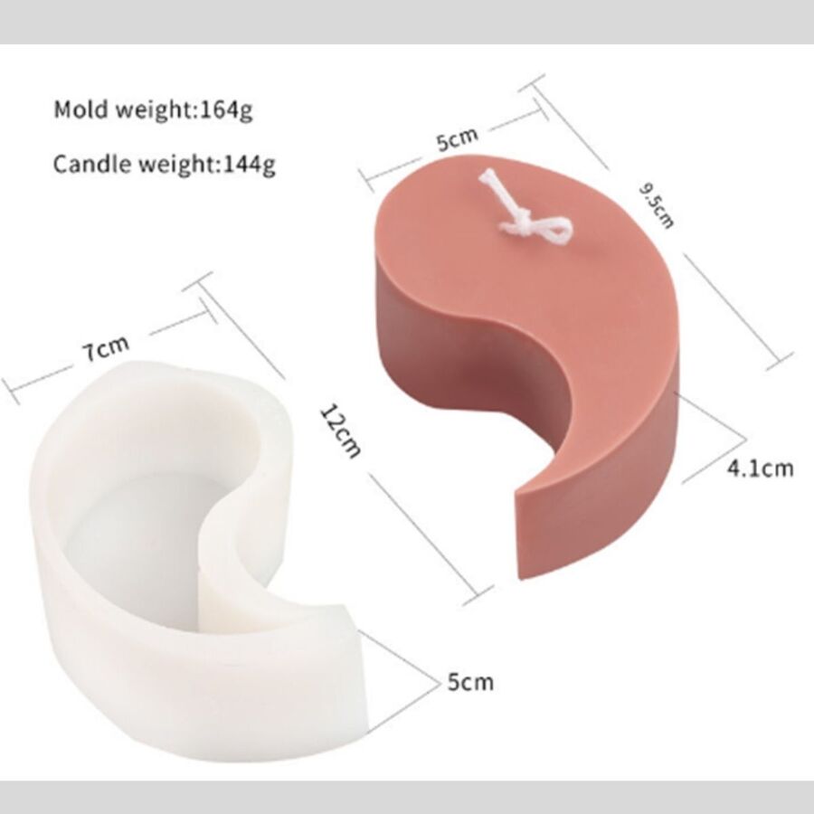 Molde de silicona vela chin chang - 29702