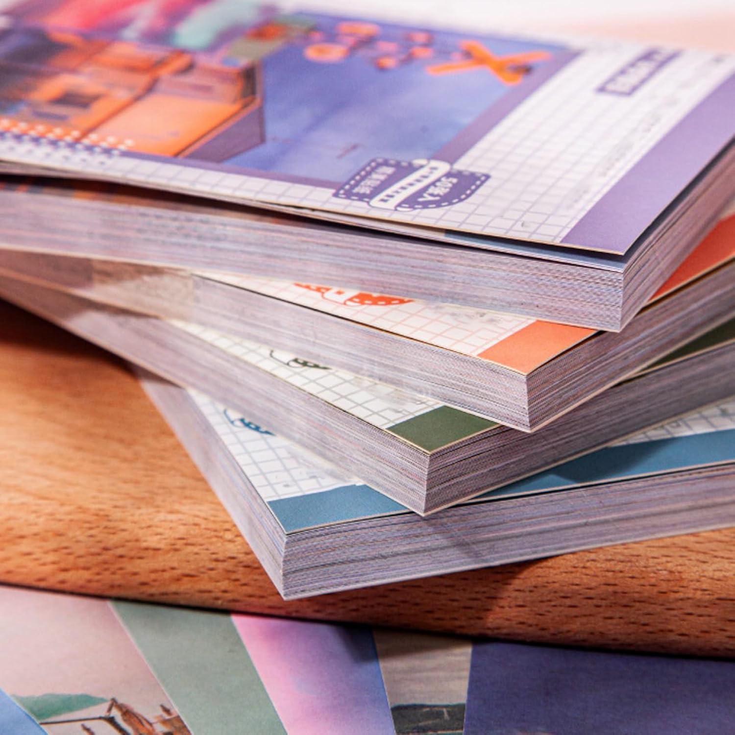 Stickers estilo revista Magazine Stickers Retro Story (50 piezas)