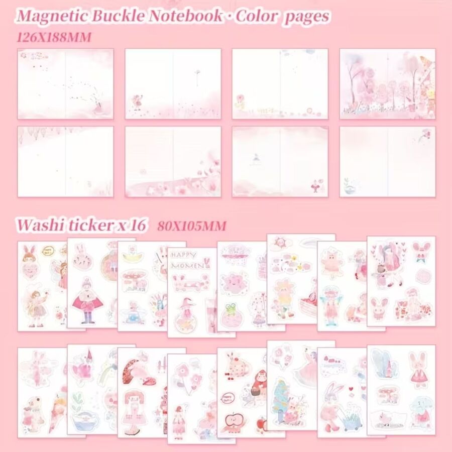 Set papeleria cuaderno y mas