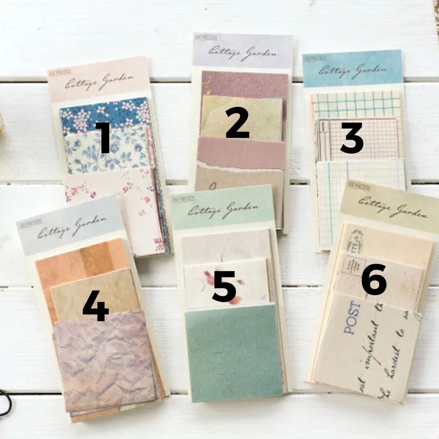 Set 60 papeles decorados