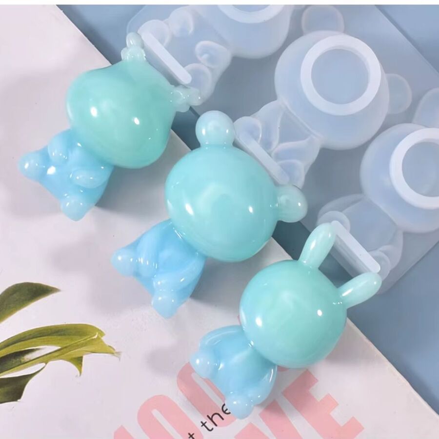 Molde de silicona ositos - 29737