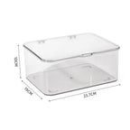 Caja de almacenamiento transparente organizadora