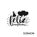 Sello Silicona Feliz Cumpleaños