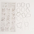 Sello Silicona Con Troqueles Modelo Panda R0269