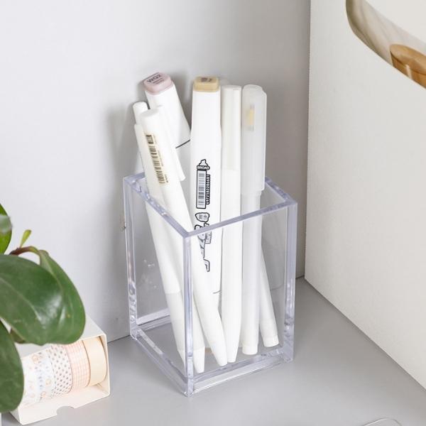 Portalapiz Lapicero Transparente acrilico