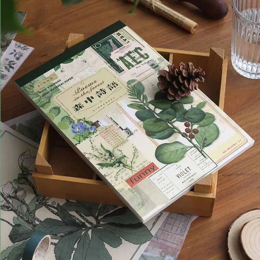 Cuaderno de stickers Y Papeles