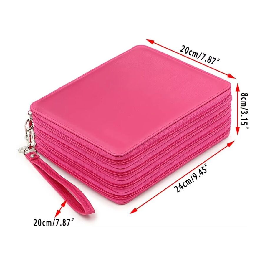 MEGA CARTUCHERA ECO CUERO