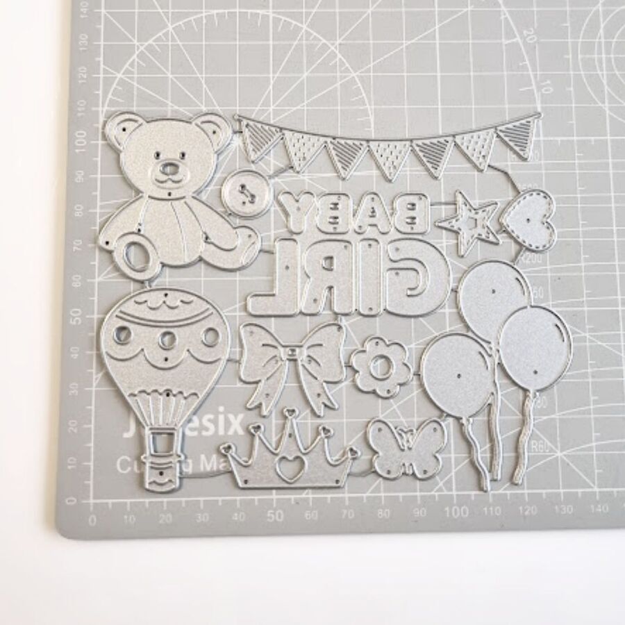 Troquel baby girl 29894