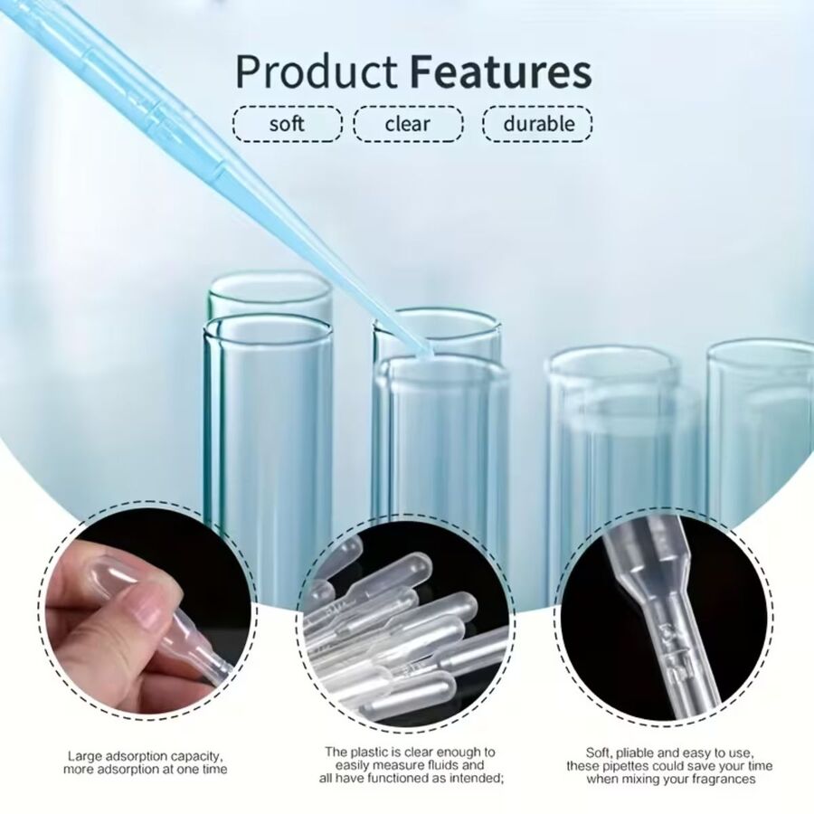 100 pipetas DE TRANSFERENCIA 3ml