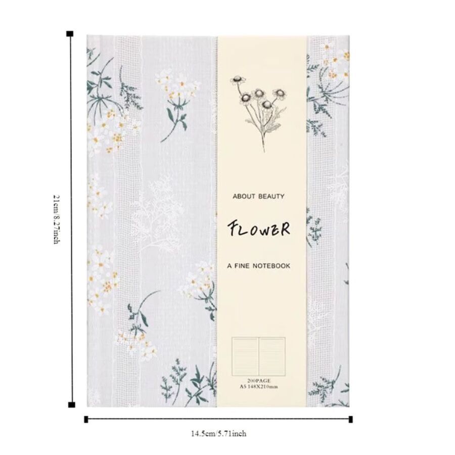 CUADERNO TELA RENGLONES TAPA DURA