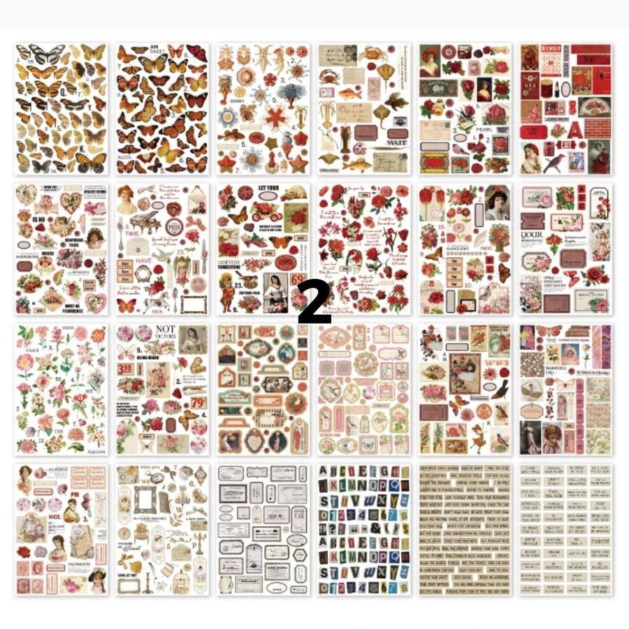 Libro grande de stickers para recortar