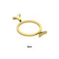 Molde metal para lacre redondo 3cm