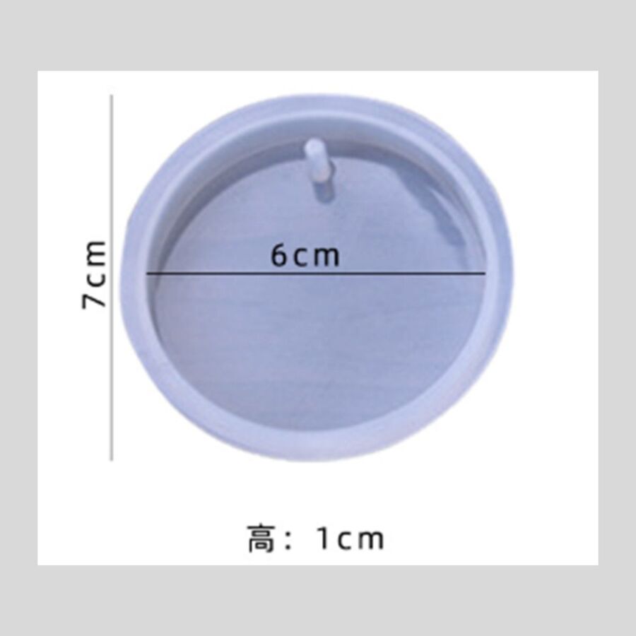 Molde de silicona Colgante Caravana Llaveros - 29600