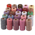 Hilo Baker Twine 2mm Crema Dorado