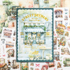 LIBRO STICKER Y PAPELES  VARIOS MATERIALES COLECCION JOURNEY