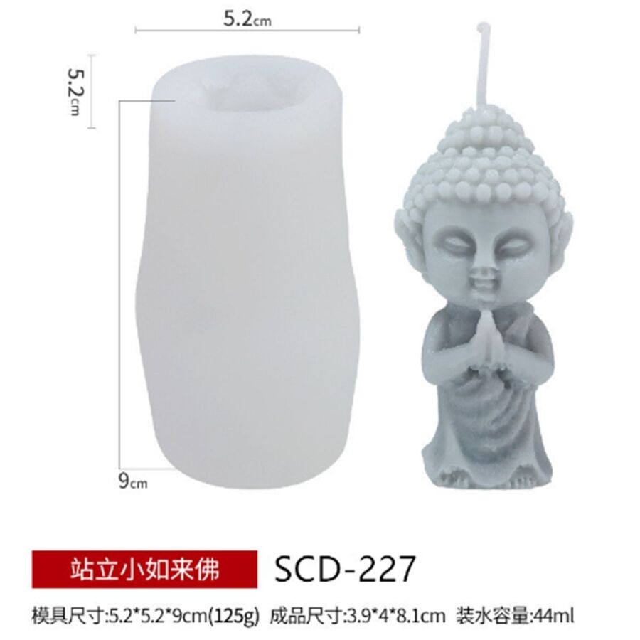 Molde silicona buda - 30127