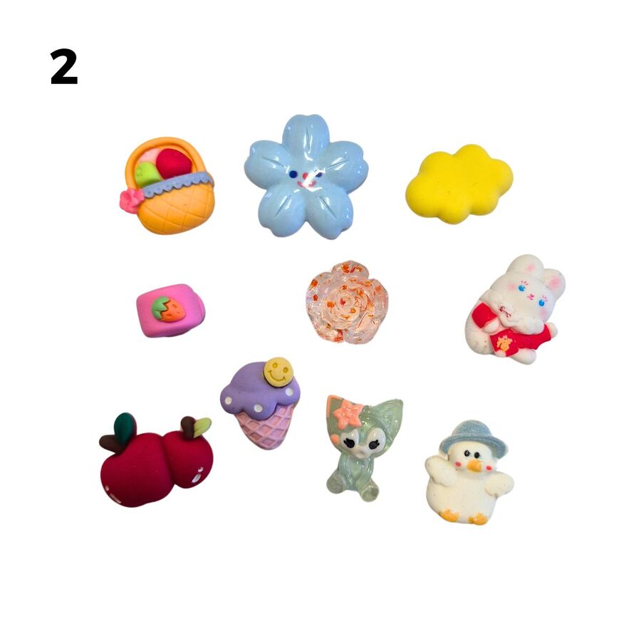 PACK 10 CHARMS SURTIDOS