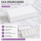 CAJA ORGANIZADORA PARA HILOS