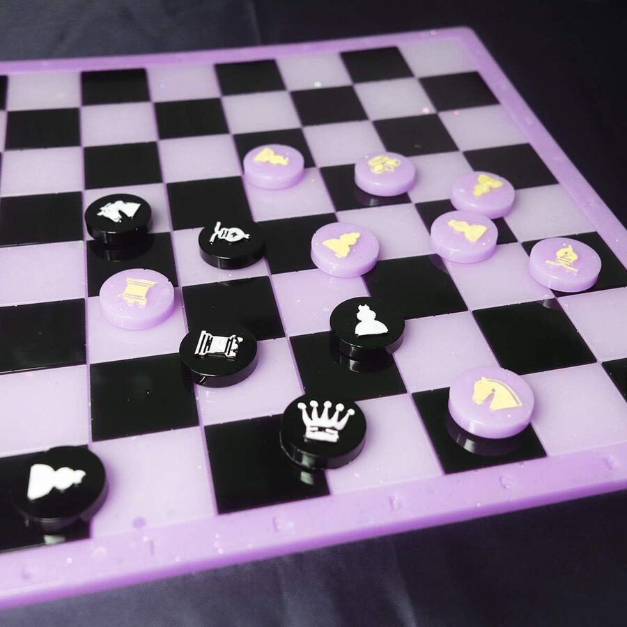 Molde de silicona ajedrez - 29730 C1