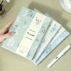 CUADERNO TELA RENGLONES TAPA DURA