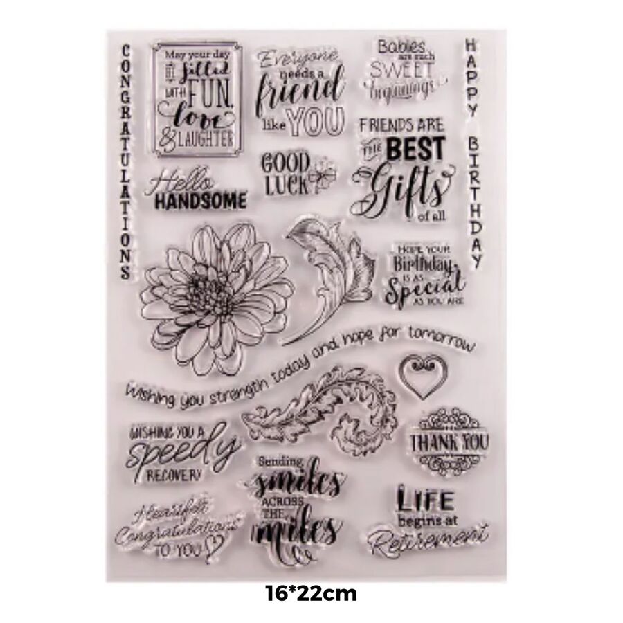 Sello de silicona frases