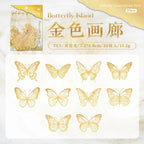 STICKERS MARIPOSAS HOLOGRAFICO PET