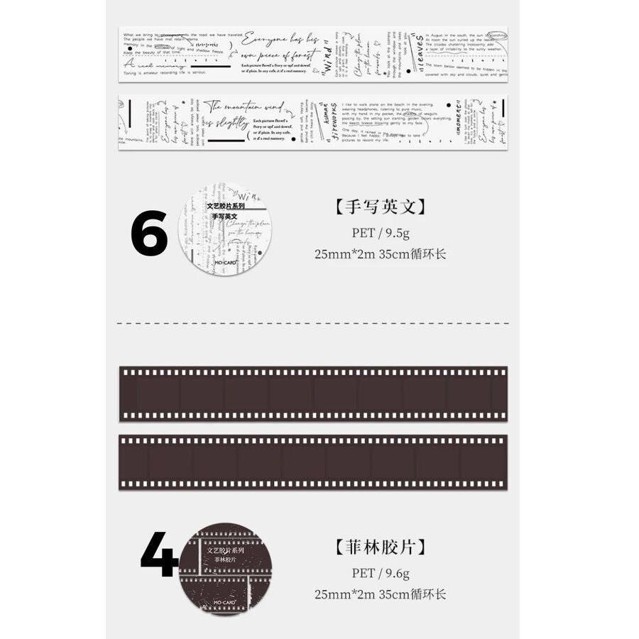 WASHI TAPE FOTOGRAFIA REVELADO PET