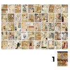 Set libro papeles retro 30778