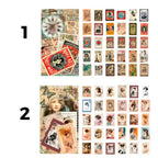 Pack estampillas retro