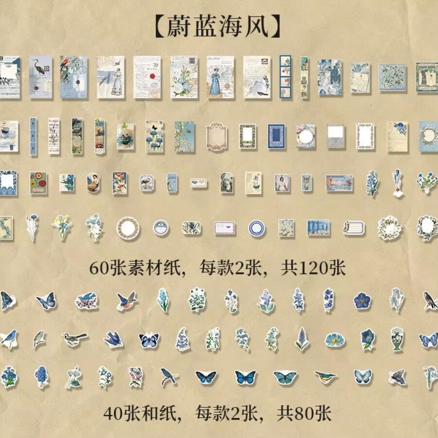 Set varios PAPELES Y STICKERS 30757