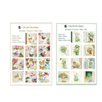 Block papel rustico coleccion floral
