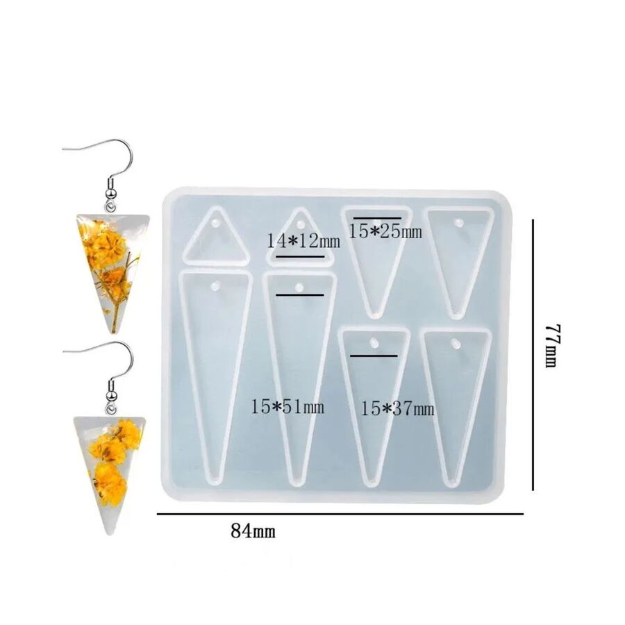 Molde de silicona Caravana pendientes - 29671