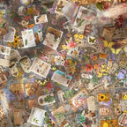 Caja grande pegatinas pet mariposas