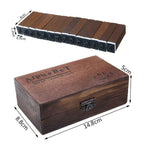 Sellos alfabetos Caja Madera
