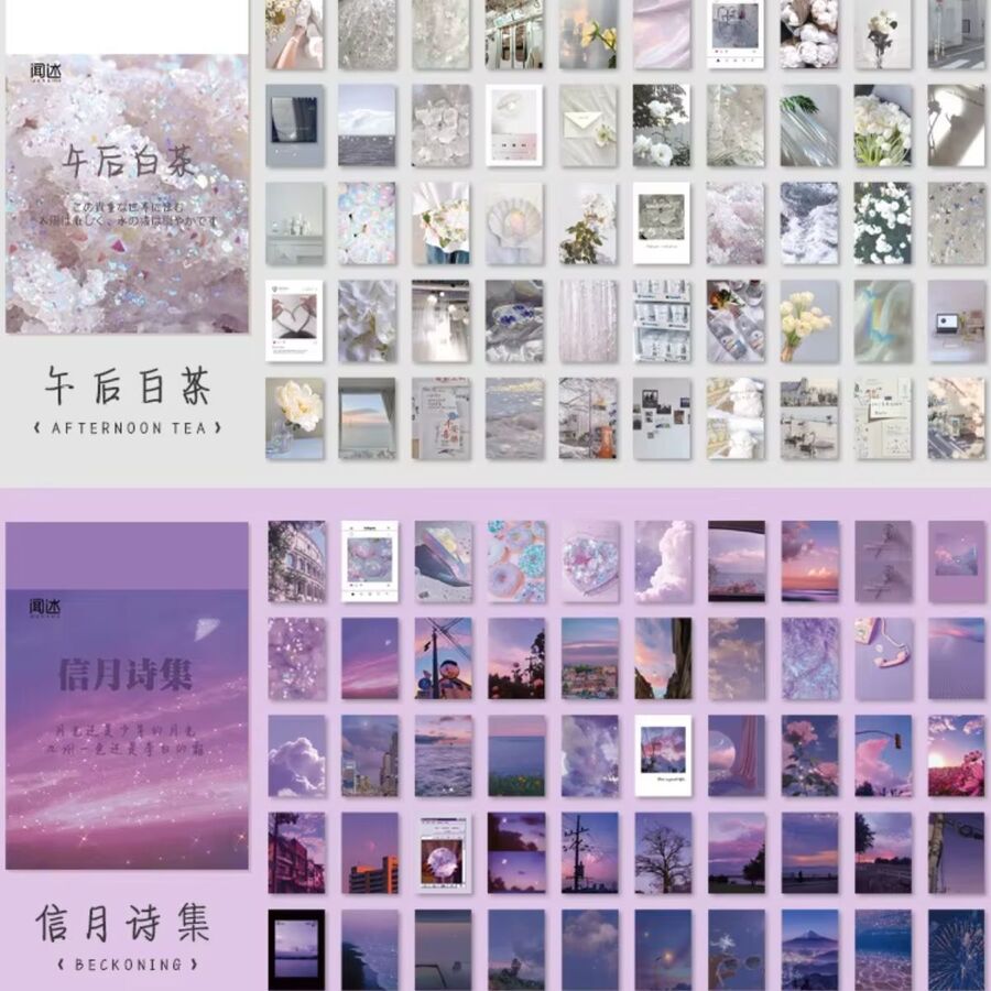 Mini libro de stickers colección moderna