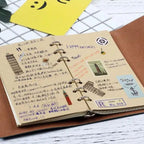 Midori Bitacora con anillas ecocuero